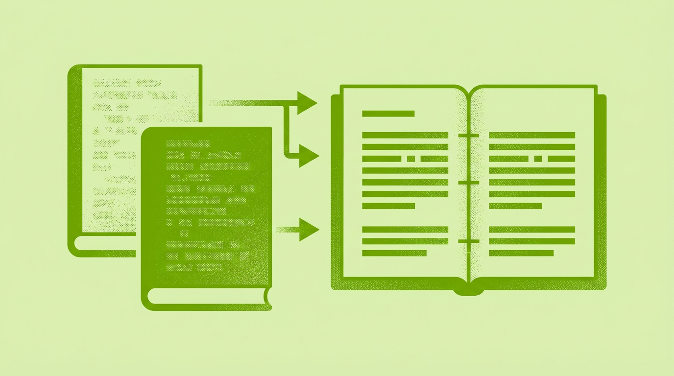 Разметка текстов для параллельной книги