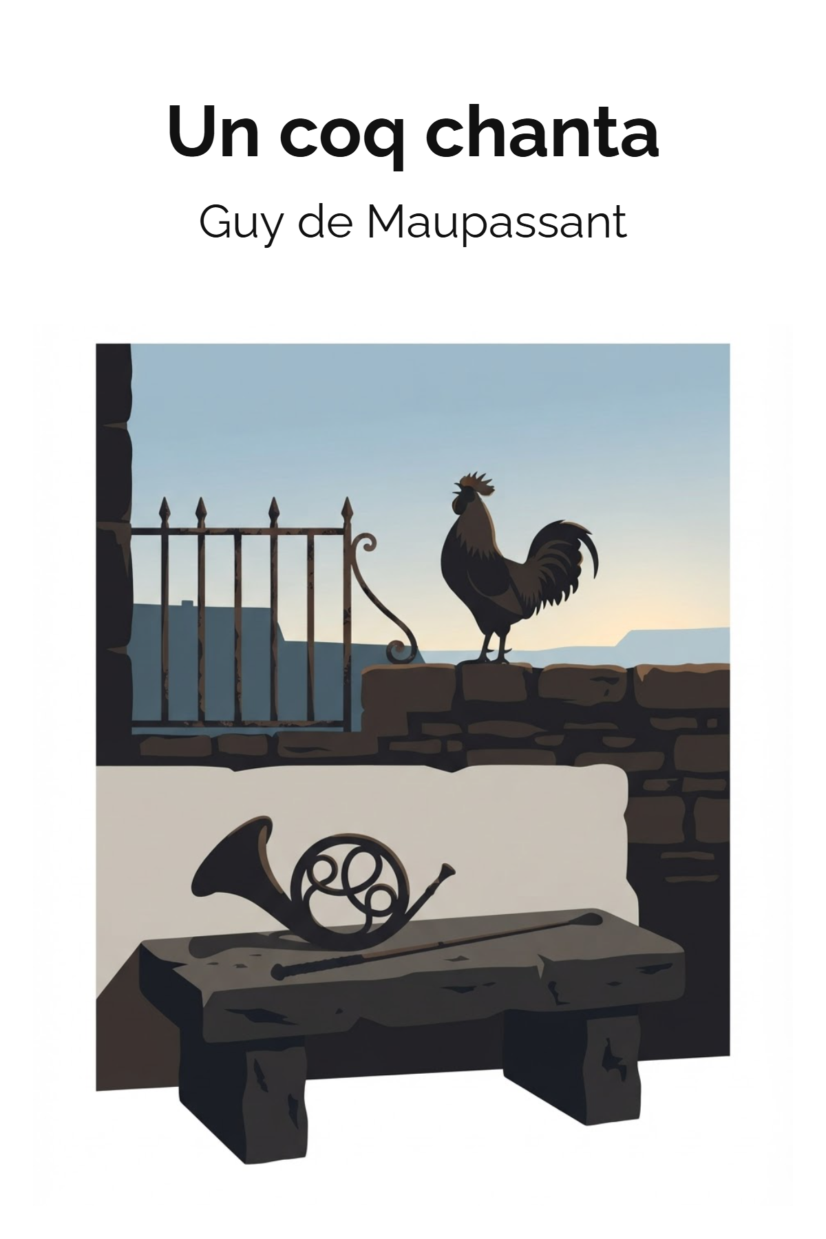Un coq chanta